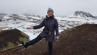 Island, Wanderung zum Krater Grabrok