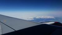 Rückflug von Island