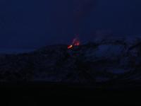 Vulkan mit Lava