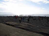 am Strand von Vik