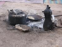 Mittagessen im Beduinenzelt