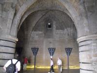 Spitzbogengewölbe in der Kreuzfahrerstadt Akko