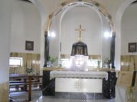 in der Kirche der Seligpreisungen