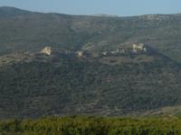 Fahrt über die Golanhöhen (Burg Nimrud)