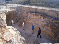 Besuch des Wasserkanals bei Zippori