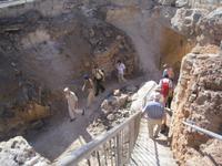 Besuch des Wasserkanals bei Zippori