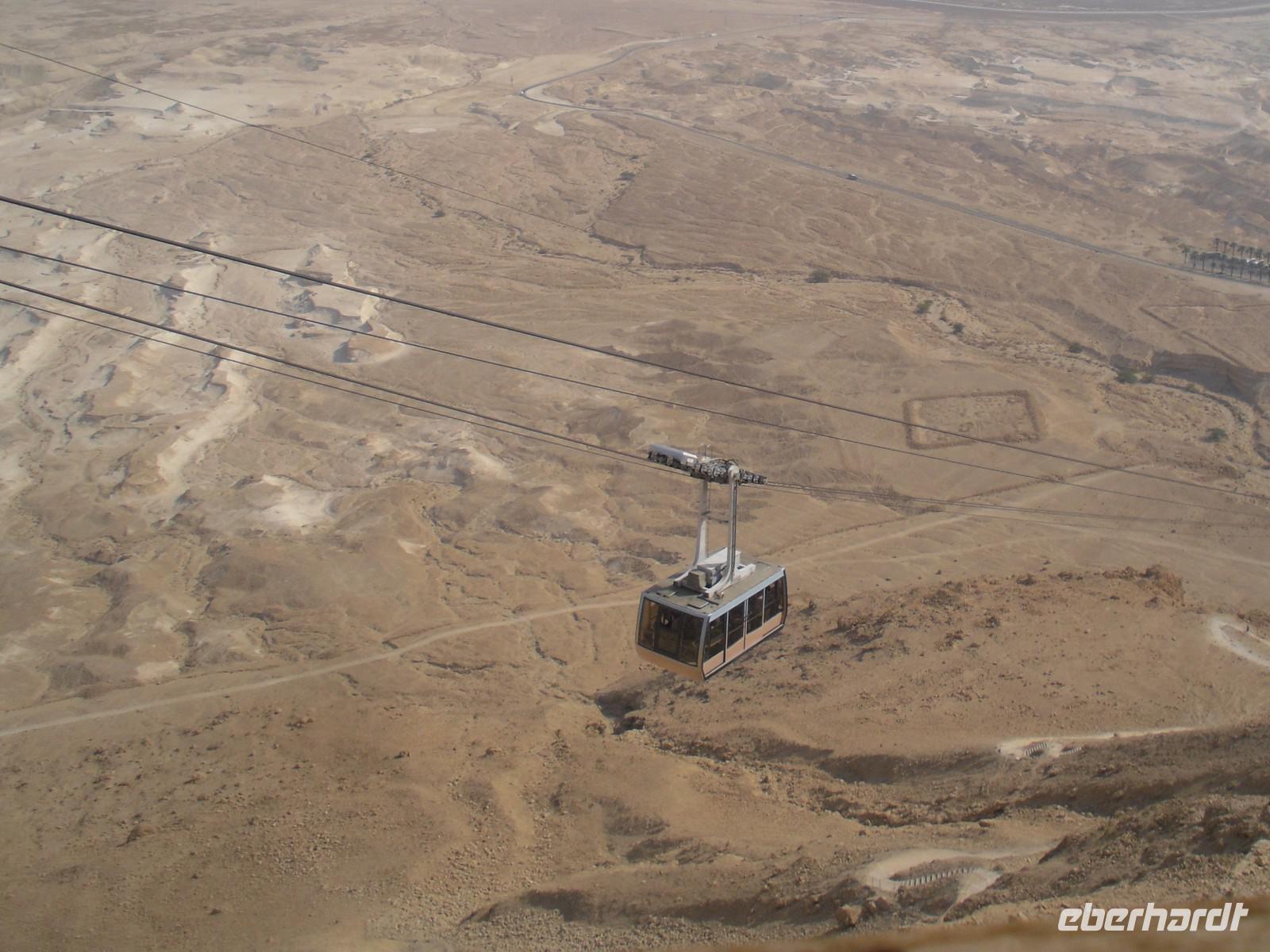 Seilbahn nach Masada