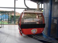 Seilbahn auf den Berg der Versuchung in Jericho