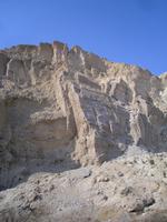 Salz-Formationen am südlichen Toten Meer