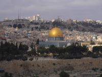 Blick vom Ölberg auf Jerusalem