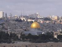 Blick vom Ölberg auf Jerusalem