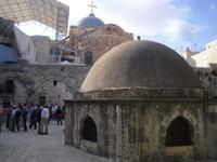 Spaziergang auf der Via Dolorosa (Straße der Schmerzen)