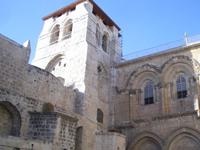 Spaziergang auf der Via Dolorosa (Straße der Schmerzen) - Grabeskirche