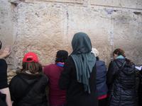 ... an der Klagemauer ...