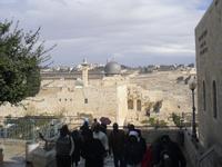 Blick vom Jüdischen Viertel hinüber zum Tempelberg