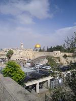 Blick vom Jüdischen Viertel hinüber zum Tempelberg