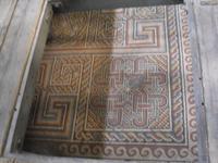 Mosaikteppich in der Geburtskirche