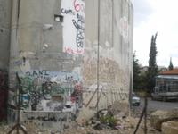 Mauer zwischen Bethlehem und Jerusalem