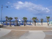 Strandabschnitt südlich von Tel Aviv (Rishon)