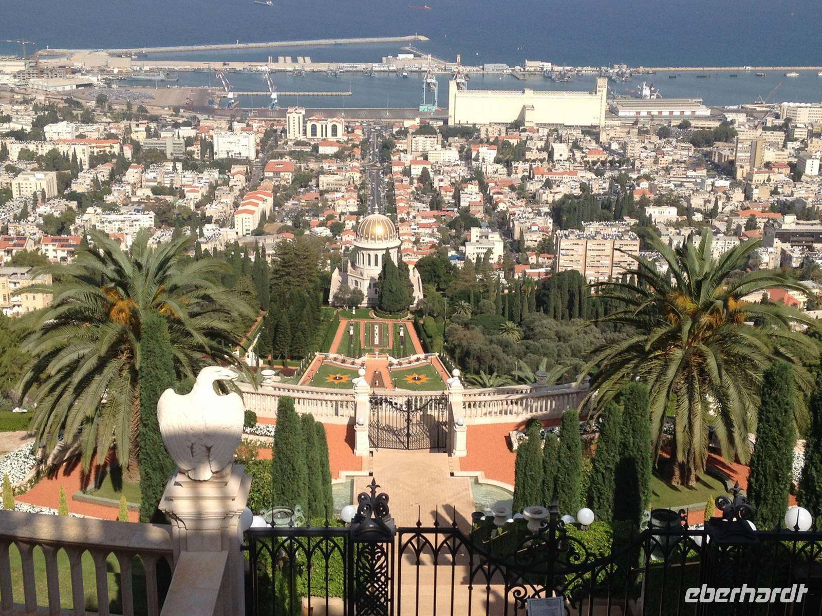 0038 Haifa - Bahai-Gärten