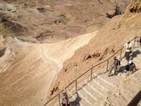 0233 Felsenfestung Massada - Römische Rampe