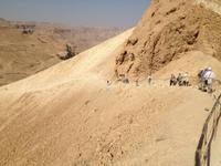 0234 Felsenfestung Massada - Römische Rampe