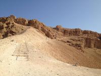 0235 Felsenfestung Massada - Römische Rampe