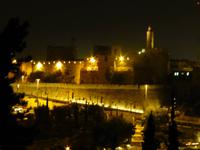 0491 Jerusalem bei Nacht