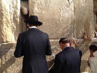 0658 Jerusalem - an der Klagemauer