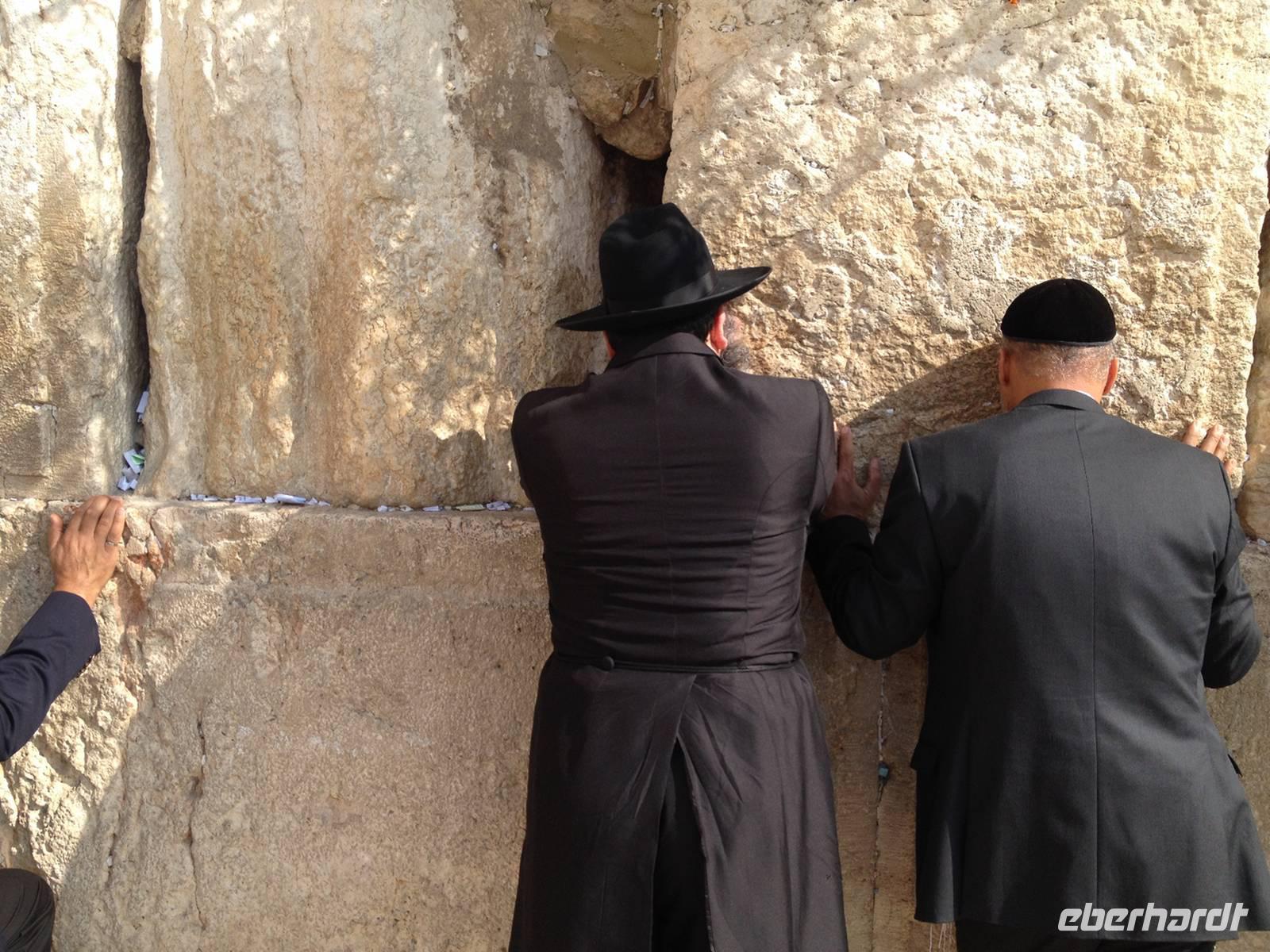 0662 Jerusalem - an der Klagemauer