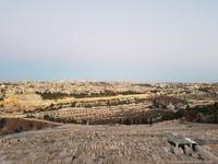 0801_Jerusalem; Blick vom Hotel auf dem Ölberg