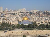 Blick vom Ölberg auf Jerusalem