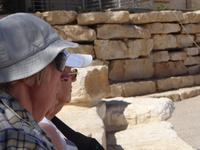 Am Grab von Ben Gurion