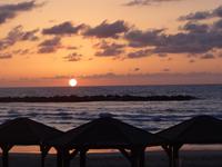 Spaziergang am Strand - Tel Aviv