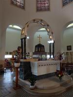 Innenansicht von der Kirche