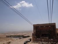 Die Seilbahn von Massada