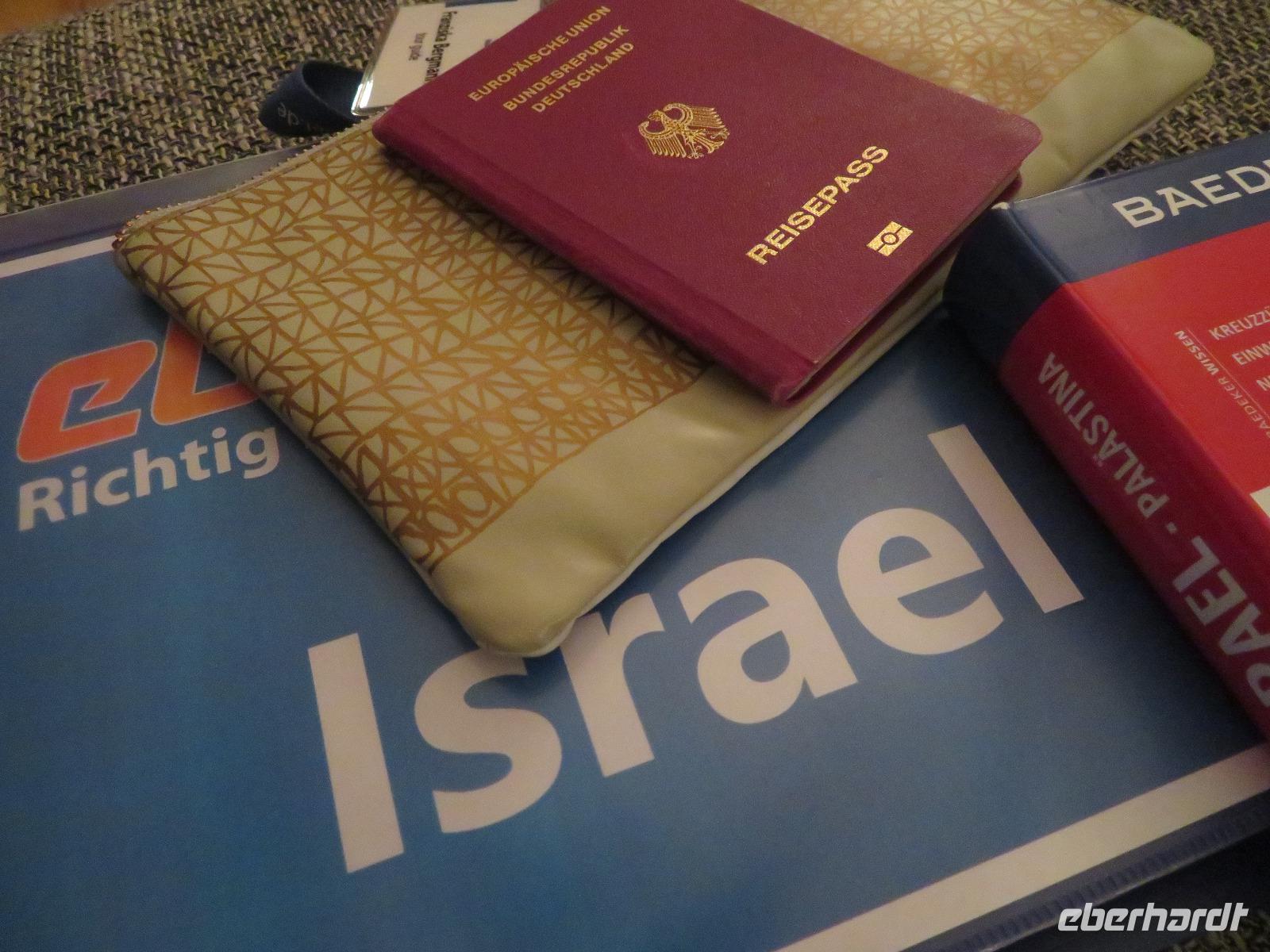 Rundreise Israel - Es geht los