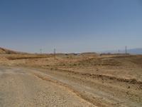 Rundreise Israel - Richtung Negev-Wüste, kleiner Krater