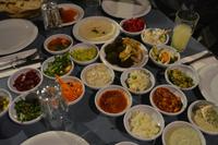 Vorspeisenauswahl am Abend