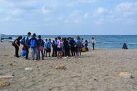 israelische Klasse auf Schulausflug