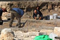 Restaurierungsarbeiten der Mosaiken