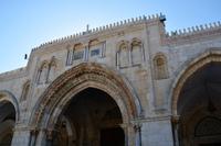 Eingang der Al-Aqsa-Moschee