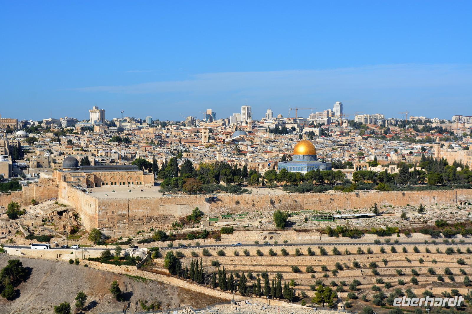 Auf Wiedersehen Israel - bis zum nächsten Mal - Jerusalem!