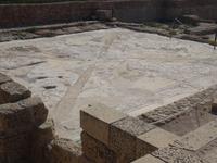 Cäsarea - erhaltenes Mosaik