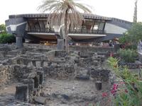 Kapernaum - Blick auf die neue Kirche