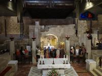 Verkündungskirche in Nazareth - im Inneren