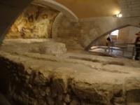 Verkündungskirche in Nazareth - im Inneren, Wohnstätte von Maria und Josef