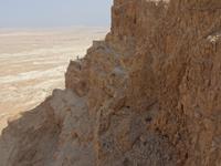 Masada - Blick auf den Eselsweg