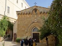 Jerusalem - auf der Via Dolorosa, 2.Station- Kirche der Geiselung