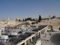 Jerusalem - Blick auf Klagemauer mit Felsendom